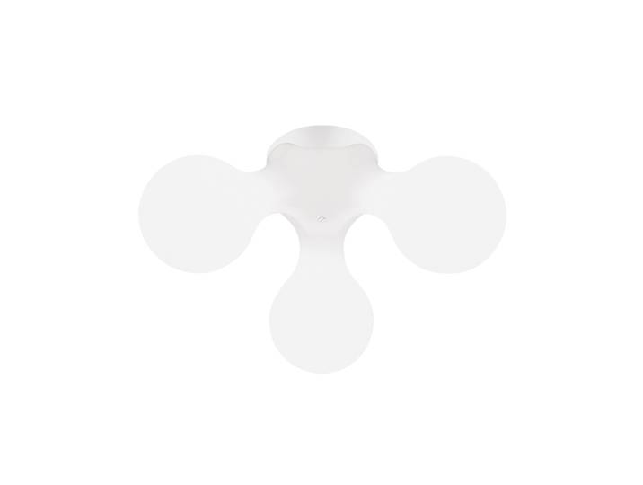 KDLN KUNDALINI lampe murale applique ou au plafonde ATOMIUM (Blanc - Polyéthylène et métal)