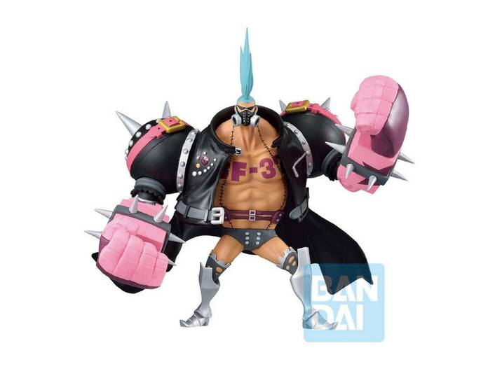 Banpresto Sammelfigur One Piece Film Red More Beat Franki Ichibansho Figur 18,5cm