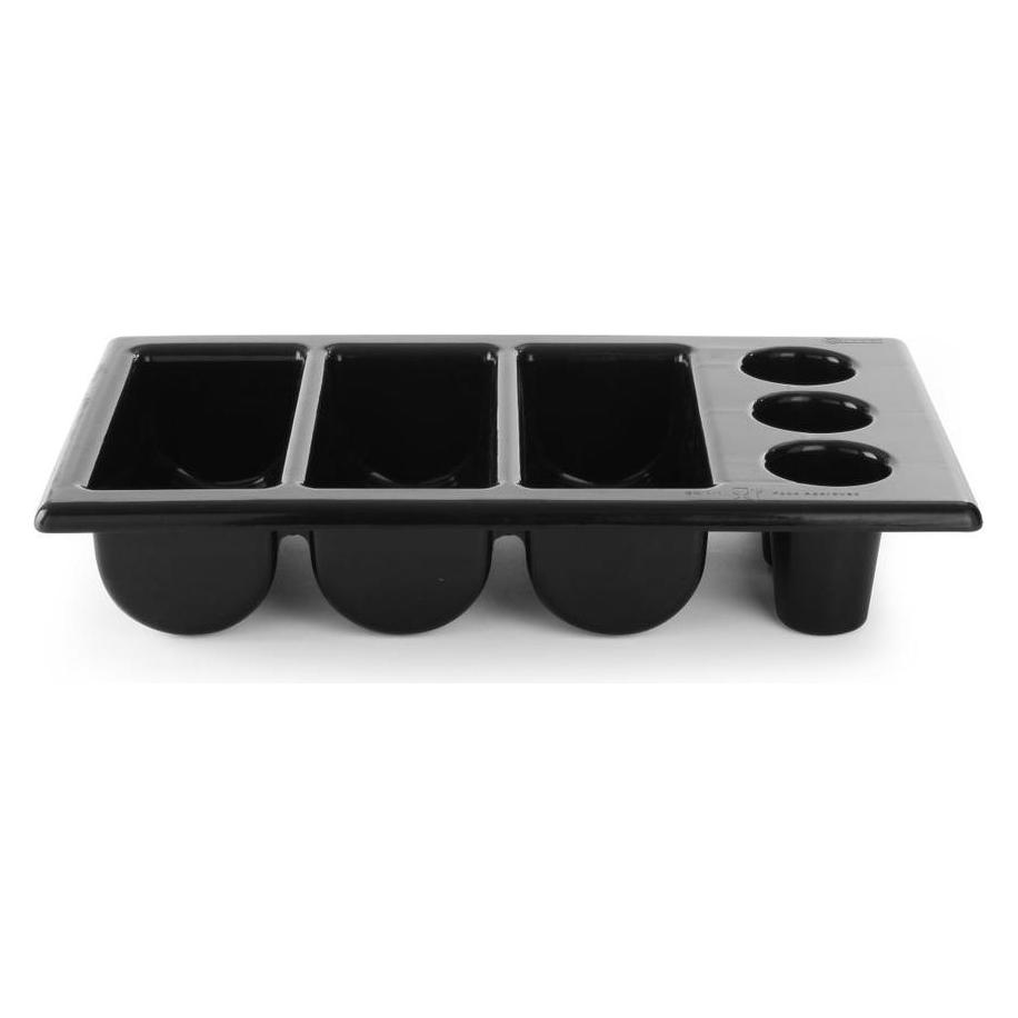 Hendi Besteckbehälter Schwarz (552360)
