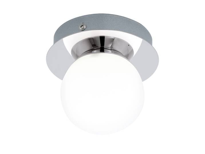 Eglo LED Wand- & Deckenleuchte Mosiano Chrom/Weiß IP44 3\,3W 340lm warmweiß 3000K