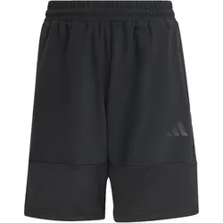 adidas Sport Icons Material Mix Trainingsshorts Kinder JZ7966 - black/black 140