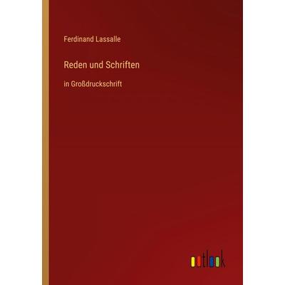 Reden und Schriften, Taschenbuch von Ferdinand Lassalle, Outlook, 978-3-368-29198-3