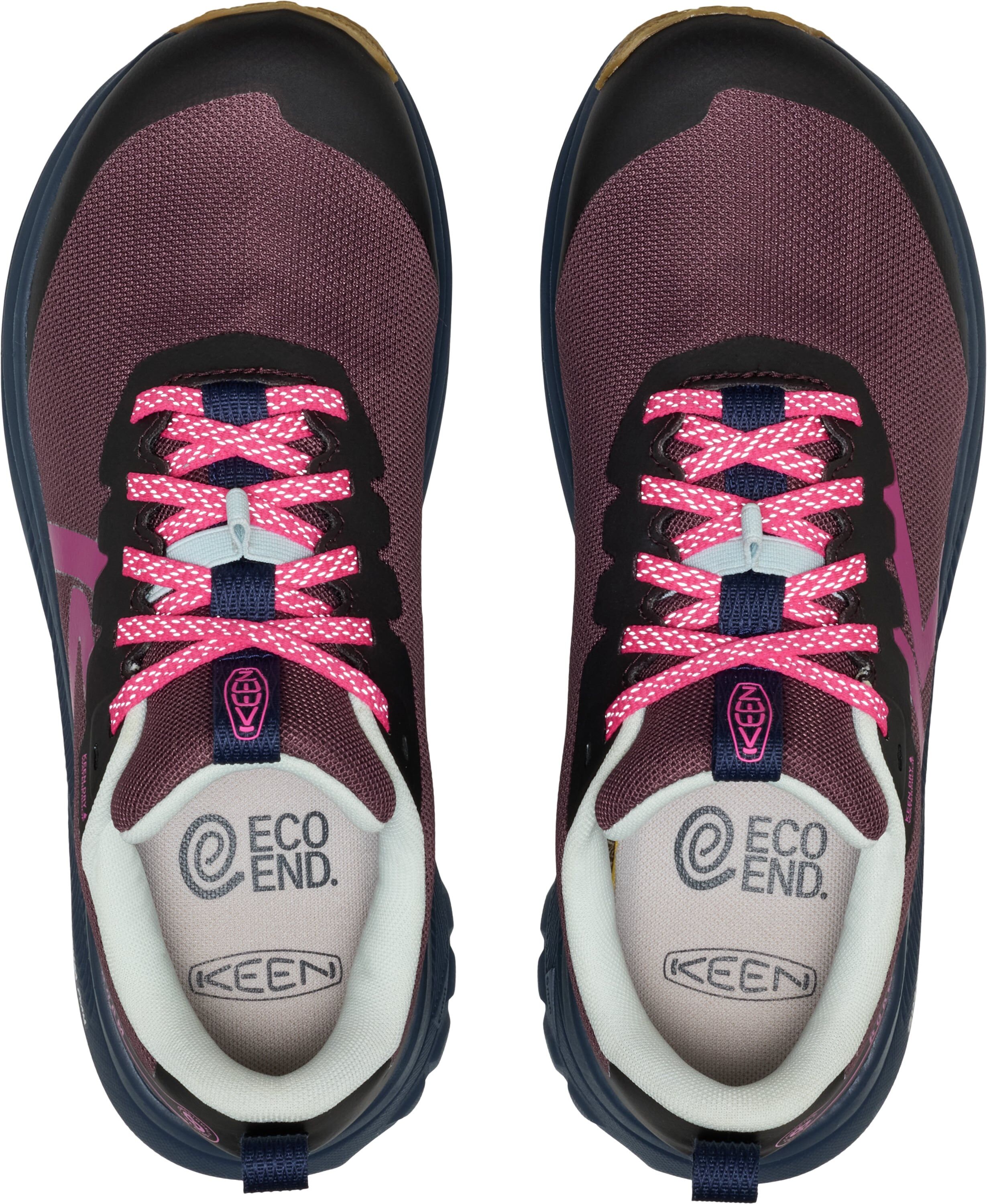 Trailrunningschuh KEEN "ROAM WP", Damen, Gr. 37, huckleberry, ballad blau, Synthetik, Schuhe Trailrunningschuh, wasserdicht, atmungsaktiv huckleberry, ballad blau 37