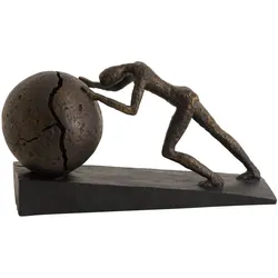 Casablanca by Gilde, Deko Figuren + Skulpturen, Skulptur Heavy Ball Bronze