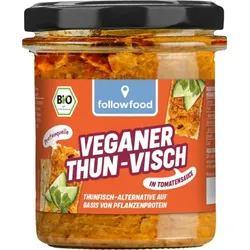 followfood veganer Thun-Visch in Tomatensauce bio