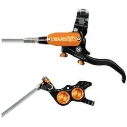 HOPE Scheibenbremse EVO GR4 | einzeln | schwarz/orange Vorderradbremse
