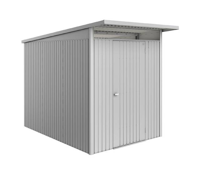Biohort Gartenhaus AvantGarde ECO A3 Standardtür Silber