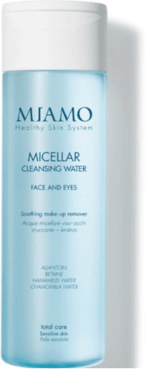 Miamo Total Care Micellar Cleansing Acqua Micellare Viso Occhi Struccante Lenitiva 250 ml