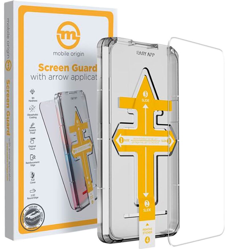 Samsung Galaxy A35 (5G) Mobile Origin Skærmbeskyttelse - Case Friendly - Gennemsigtig