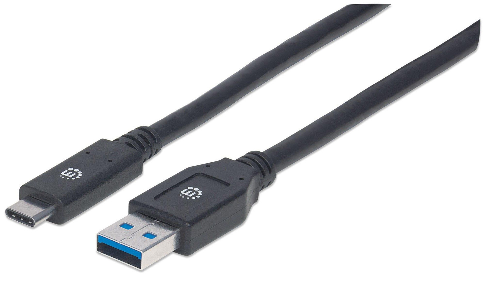 Manhattan USB 3.1 Gen1 Type-C naar Type-A kabel, 3 meter