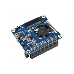 Power over Ethernet (PoE) HAT mit OLED Display für Raspberry Pi 4B & 3B+