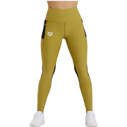 Arena, Damen, Tights, Team Panel (S), Grün