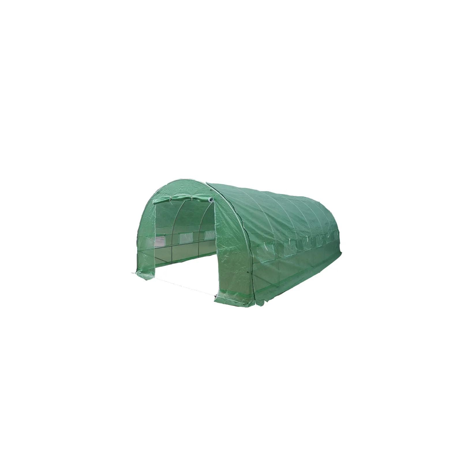 GARMIO® Foliengewächshaus CARINI, Tomatenzelt, winterfest, 6x3x2m, Frühbeet, Pflanzenhaus, Gemüse und Obst, Hochbeet