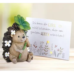 Geschenkset Glücks-Igel Hugo