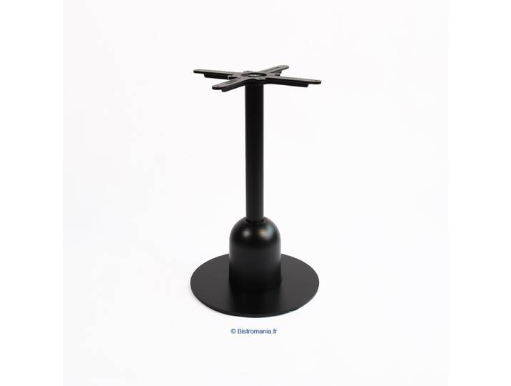 Pied de table TYPHA - Noir - Base ronde