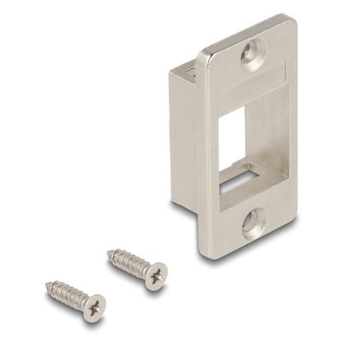 Delock Keystone Halterung für Gehäuse konisch