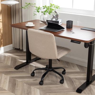 GREATPLANINC Stylish Office Chair Ergonomic Chair Executive Chair with Smooth-Rolling Casters Swivel Chair Computer Chair Desk Chair,Beige