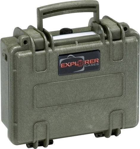 Explorer Cases Outdoor Koffer 2209.G green with pick & pluck foam (B x H x T) 22 x 16 x 10cm Olivgrün 2209.G