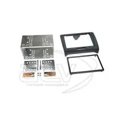 ACV 381320-19 2-DIN Komplett Einbauset Audi TT schwarz Radioblende