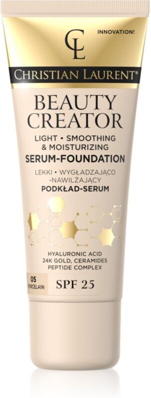 Christian Laurent Beauty Creator lightweight tinted moisturiser SPF 25 shade 05 Porcelain 30 ml