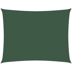 vidaXL Sonnenschirmsegel rechteckiges Oxford-Gewebe 5x6 m dunkelgrünes Modell Alizé Élite