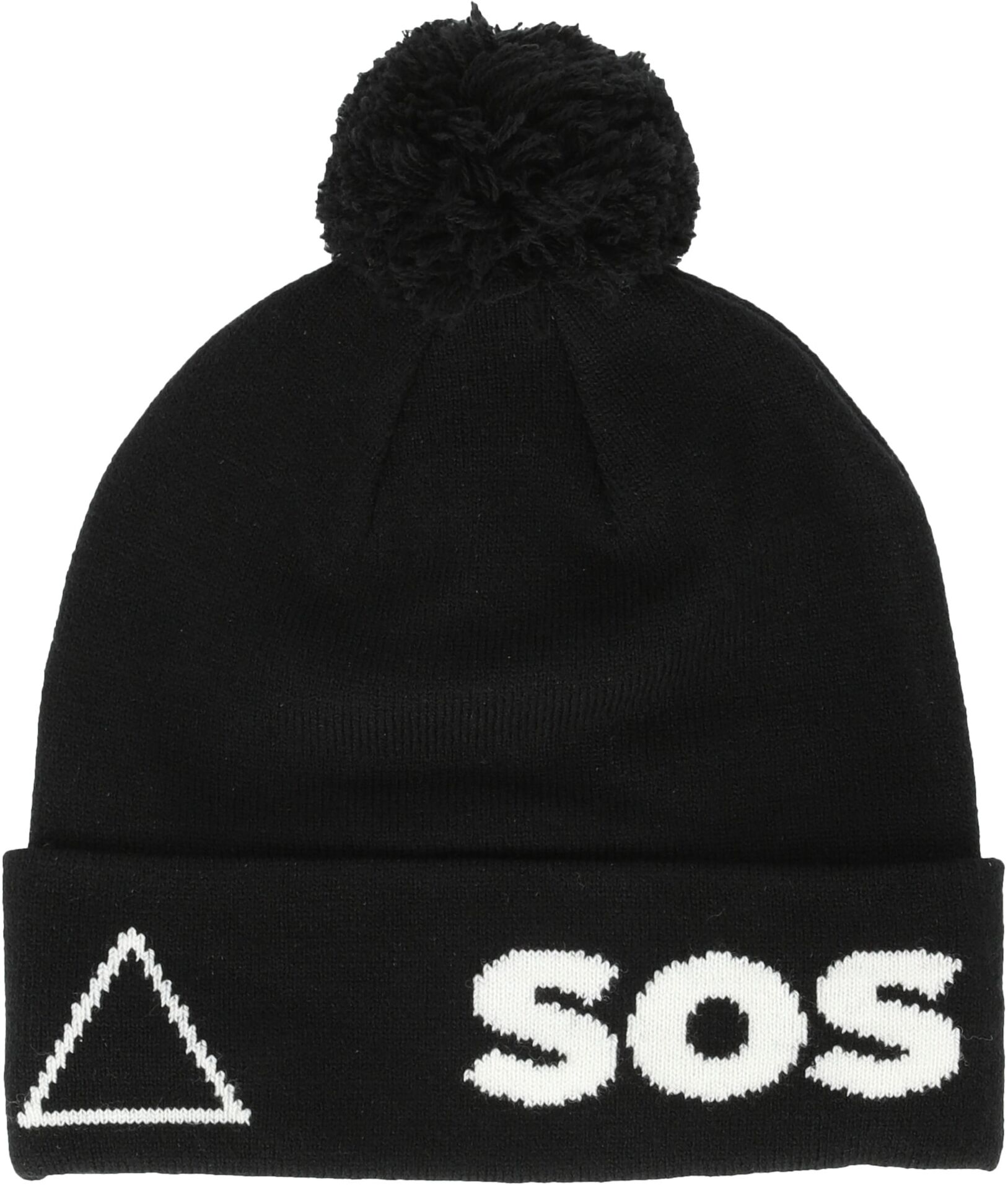 Beanie SOS "Vogel", Herren, schwarz, Kunstfaser, unifarben, Mützen Beanie, mit hohem Tragekomfort