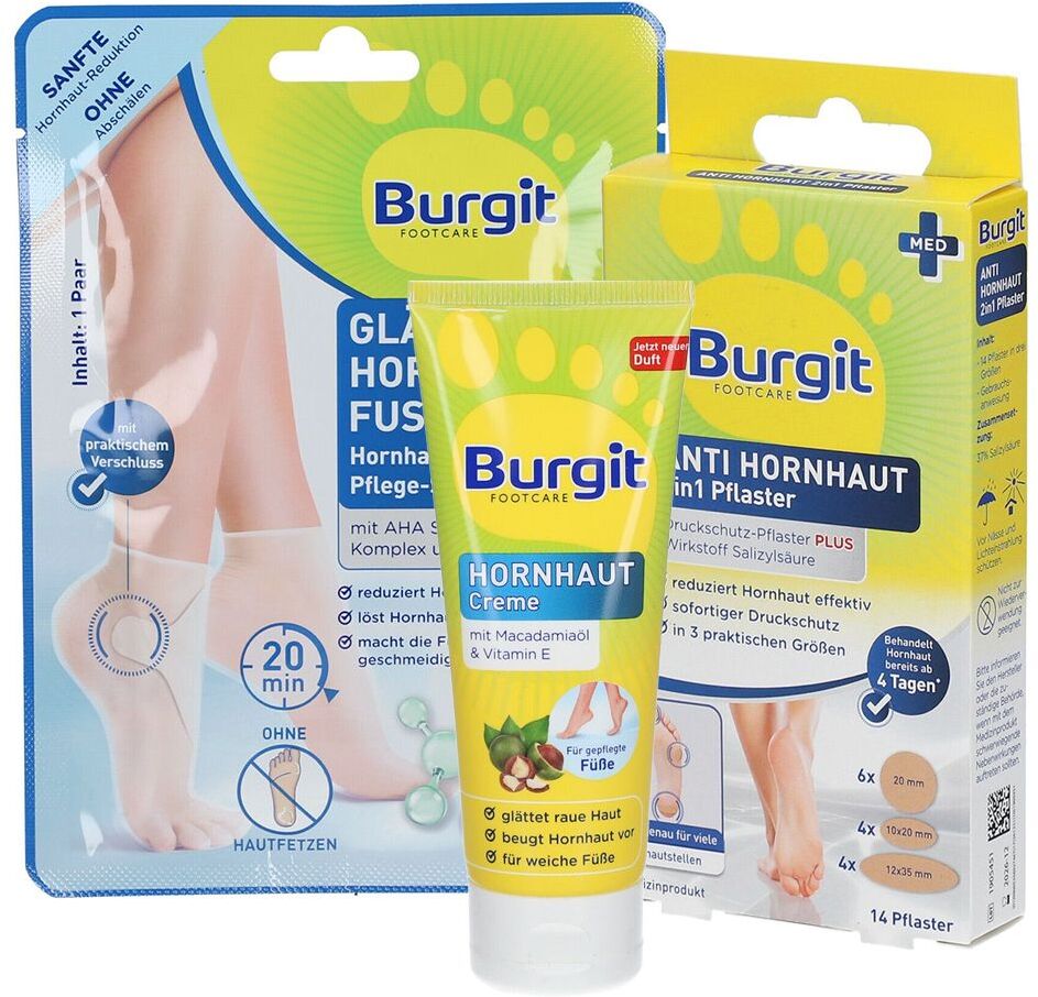 Burgit Hornhaut Set 1 St