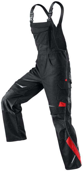 Salopette Kübler Pulsschlag 3324 noir/rouge moyen taille 48 ; Kübler Workwear (3324 5353-9955-48)