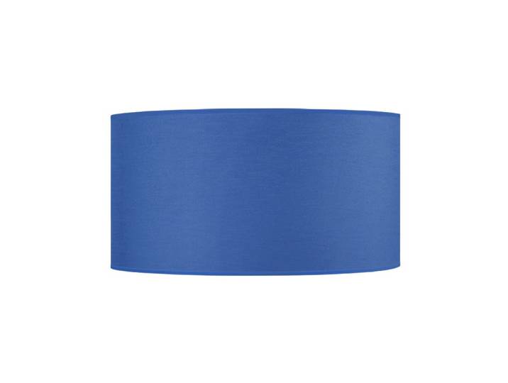 Abat-jour pour lampe tissu bleu