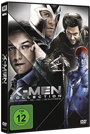 Bryan Singer - X-Men Movies Collection (inkl. X-Men Erste Entscheidung, X-Men, X-Men 2, X-Men 3) (4 DVDs) - Preis vom 30.09.2026 09:01:18 h