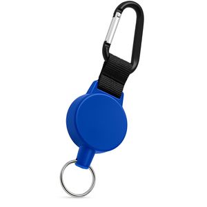 Webbomb Schlüsselanhänger 6804, blau, Kunststoff, Jojo mit Karabiner, Stahlseil, 70cm, 1 Stück