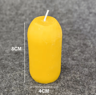 Inspire Picks 6 12 Pack Natural Beeswax Tealight Candles Honey Scented Prayer & Decorative Candles 1pcs 110g