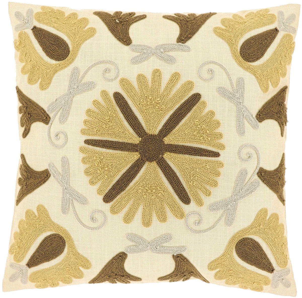 Unique Living Sierkussen Rio Bruin Textiel - 45 x 45 cm