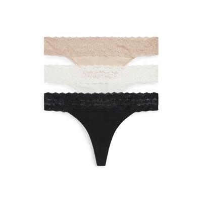 Tommy Hilfiger Underwear 3 Stk. Körpernahe Passform mit elastischem Spitzenbund