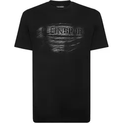 PLEIN SPORT Rundhals-T-Shirt, Größe XS in Schwarz 0202