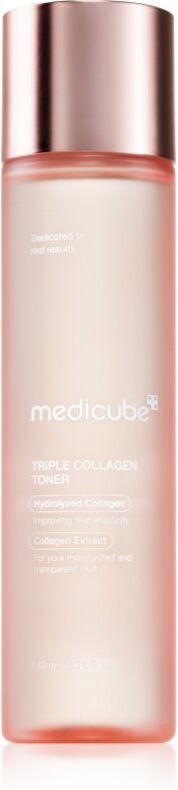 medicube Triple Collagen Toner hydratisierendes Lifting-Tonikum mit Kollagen 140 ml