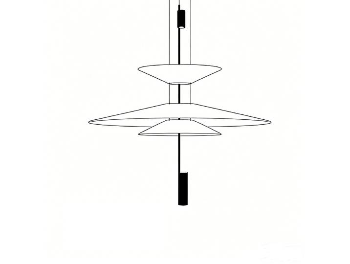 Nouvelle lampe suspendue LED créative en acrylique, style moderne minimaliste, pour hall, salon, salle à manger, comptoir de bar, décoration de la maison