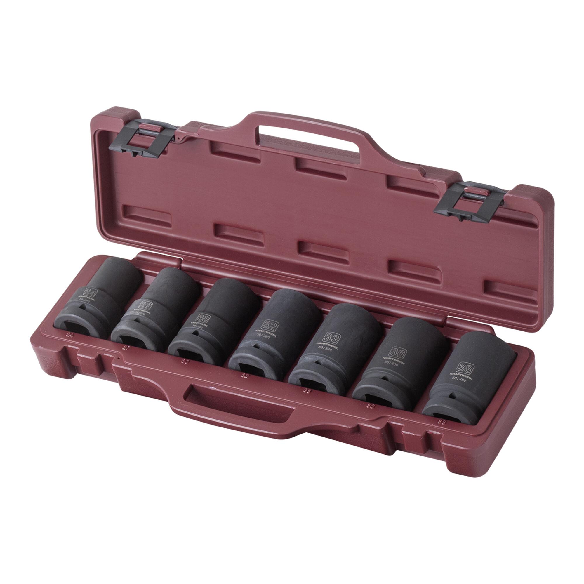 Kraftwerk Tiefer Schlagstecknuss Satz 1", 7-tlg. (500015)