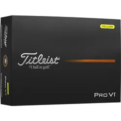 Titleist Golfbälle Pro V1 2025 - 12er Pack, gelb