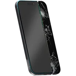 Crong Nano Glass - bruchsicher Hybridglas für iPhone 15 Pro