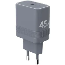 Force Power FPCS45WCPDCUBERG Netzteil (45 W, 1 Port), USB Ladegerät, Grau