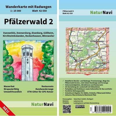 Pfälzerwald 2, Sonstige von , Naturnavi, 978-3-96099-104-5