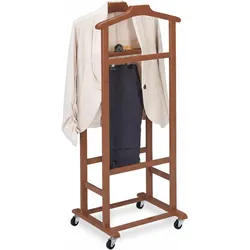 Relaxdays, Garderobe + Kleiderstange, Herrendiener