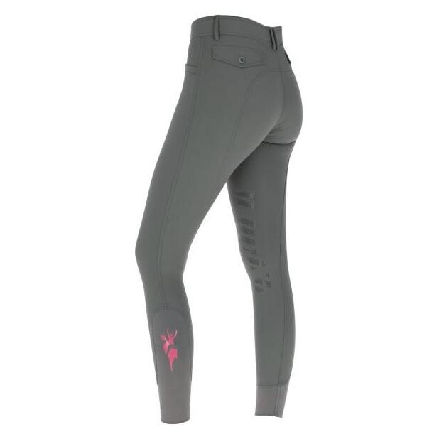 Kerbl Janne x PinkRibbon Reithose Graphit, Gr. 38 (38) (3224686)