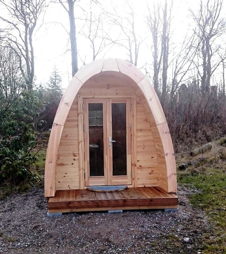 Gartenhäuser Campinghaus Pod Ferienhaus 2 Personen JVmoebel