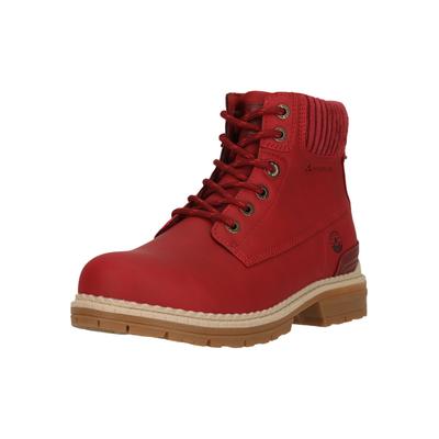 Stiefel WHISTLER "Lasti", Damen, Gr. 40, Synthetik, rot, Schuhe Stiefel, mit Schnürung und Allwetterprofil