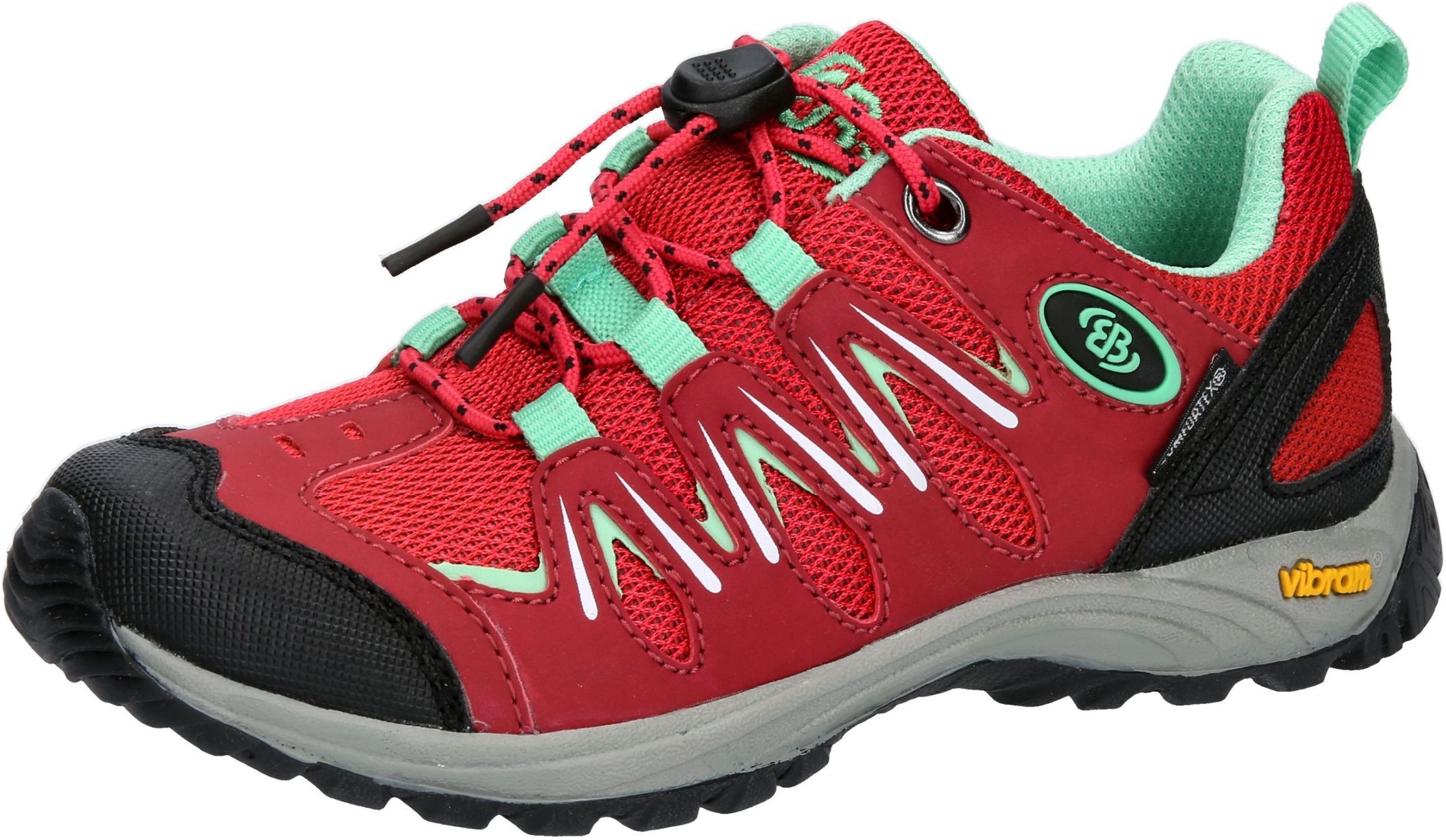 Outdoorschuh BRÜTTING "Outdoorschuh Expedition Kids", Gr. 28, Textil, rosa, Synthetik, Schuhe Outdoorschuh rosa 28, Textil