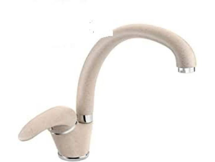 Einhandmischer Sandbeige Granit Küchenarmatur Spültischarmatur Küchen Wasserhahn von DEANTE Modell VIOLA Ausf. 4A