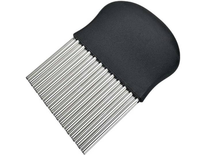 Gemüsemesser Wellenklinge Edelstahl Kunststoff Grün, Metall, 14 cm, Kochgeschirr, Küchenmesser, Schälmesser & Gemüsemesser