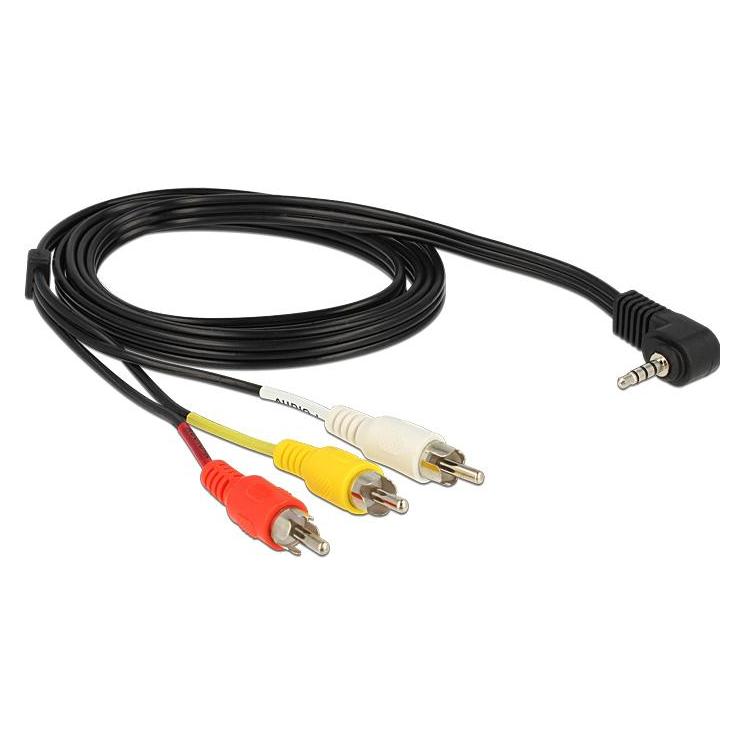 Delock 84724 Audio-Kabel 3 x RCA (1.50 m, Cinch Kabel) (84724)